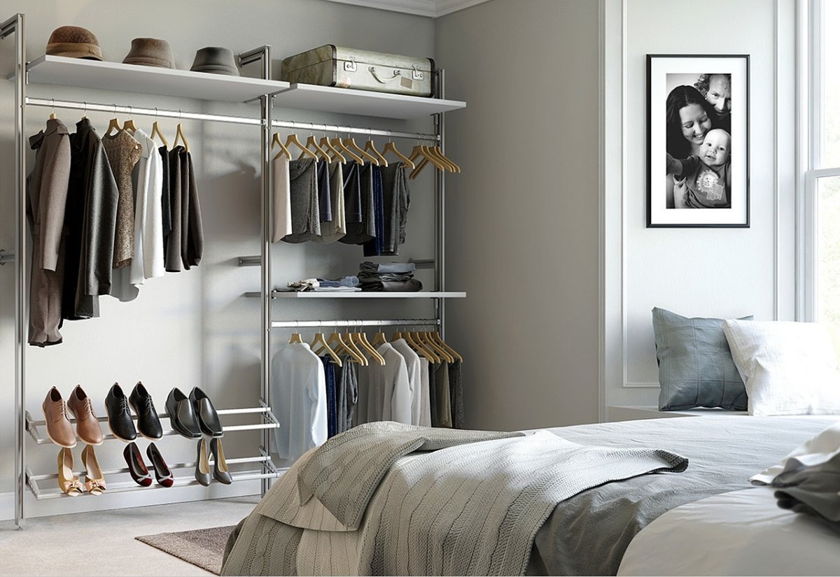 Гардеробная Скандинавия