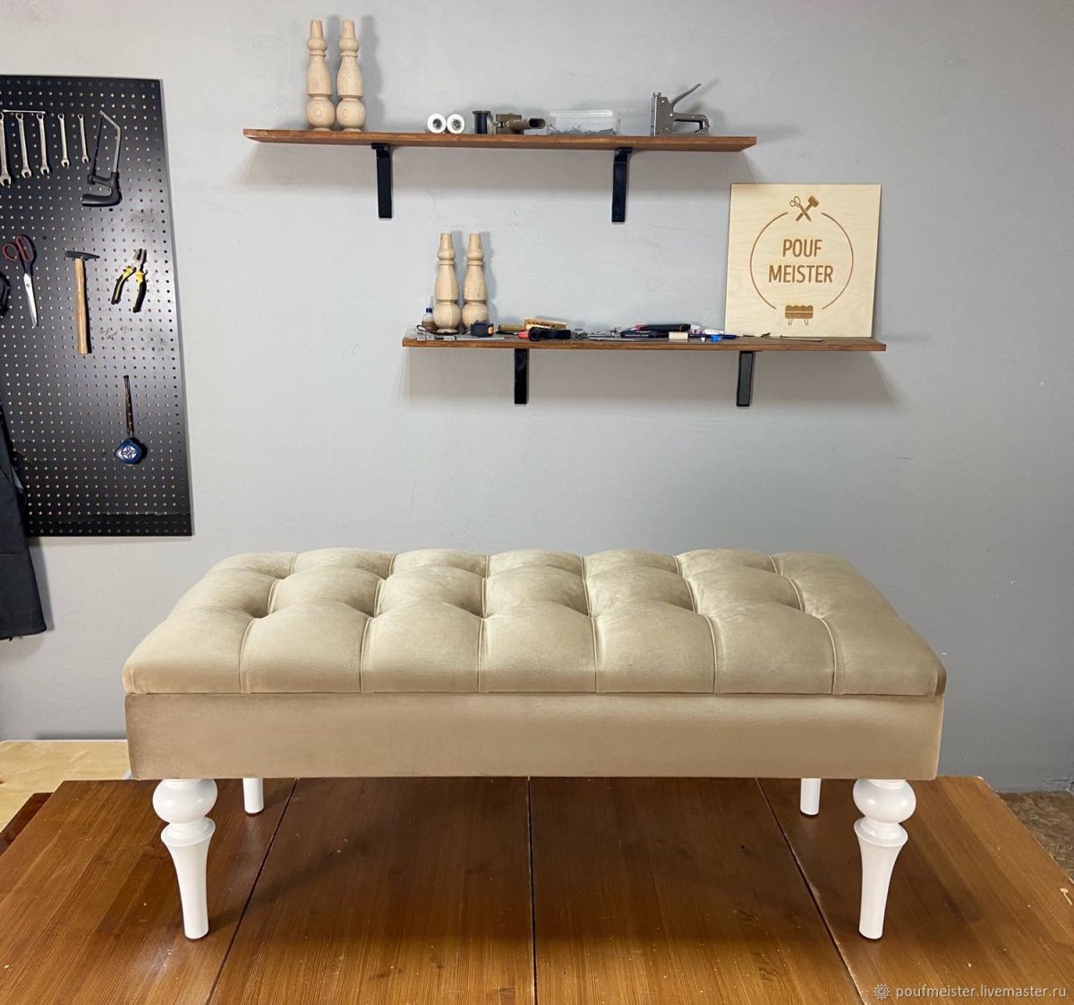 Банкетка в интерьере