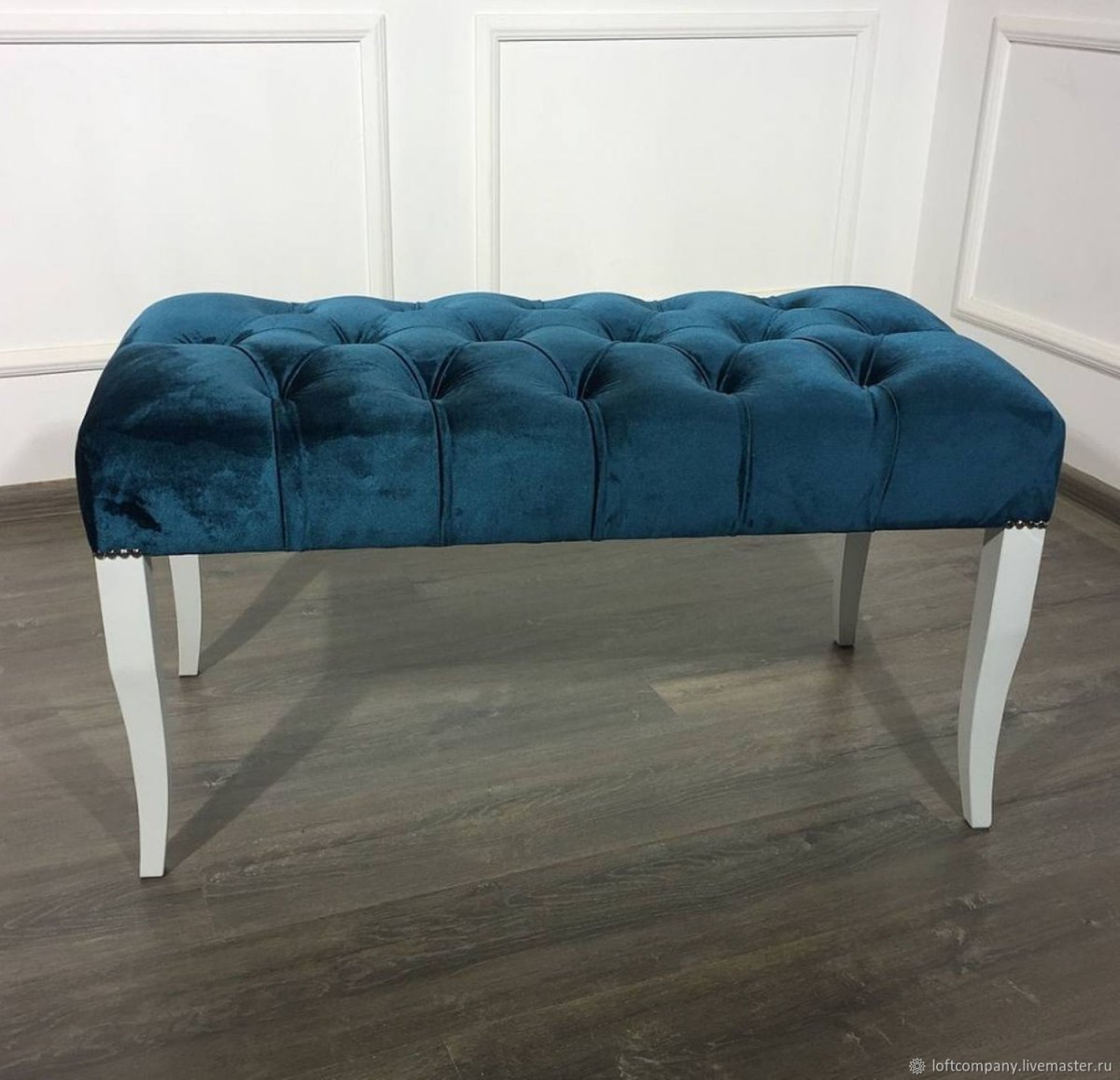 Пуфы и банкетки с каретной стяжкой