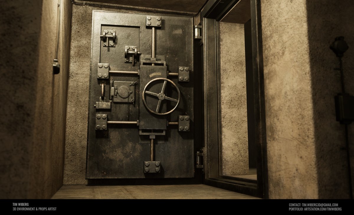 Дверь в лабораторию