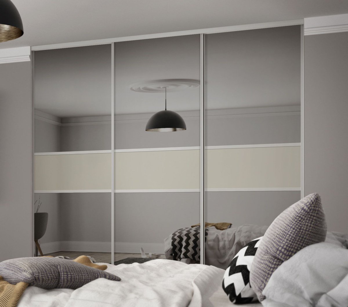 Шкаф купе с компланарной системой "Vento"