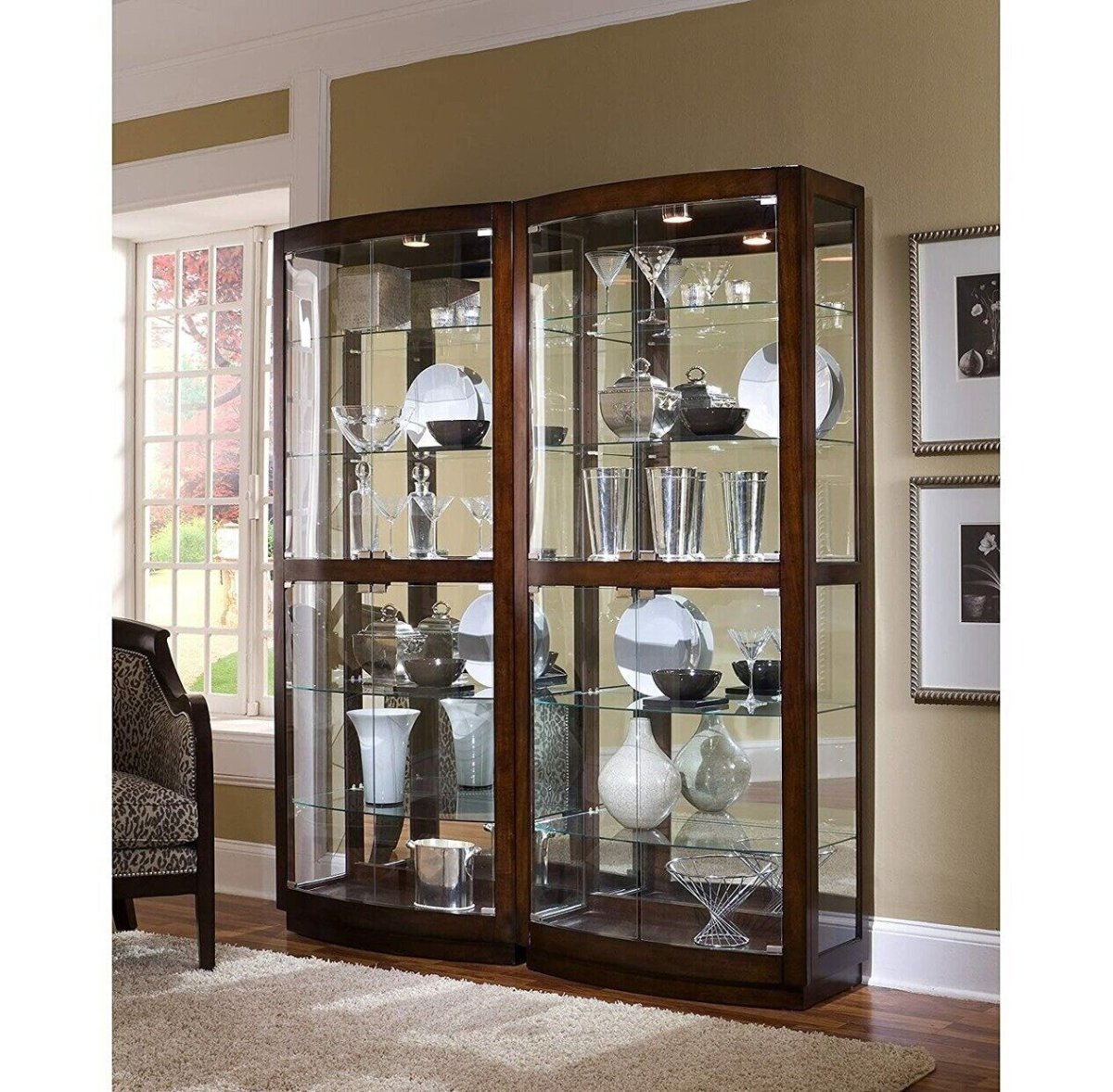 Шкаф для посуды / витрина Taylor. Cabinet / Showcase by Metner