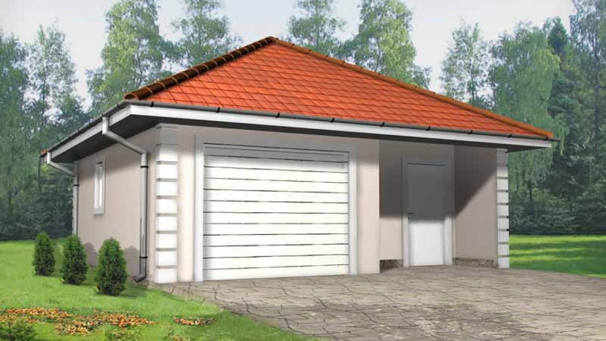 Проекты гаражей из пеноблоков