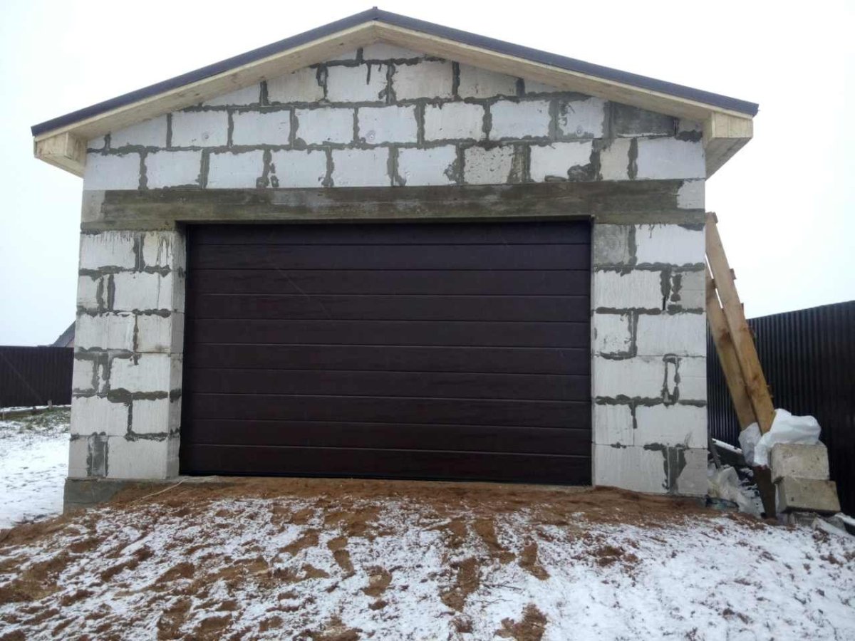 Блоки для гаража