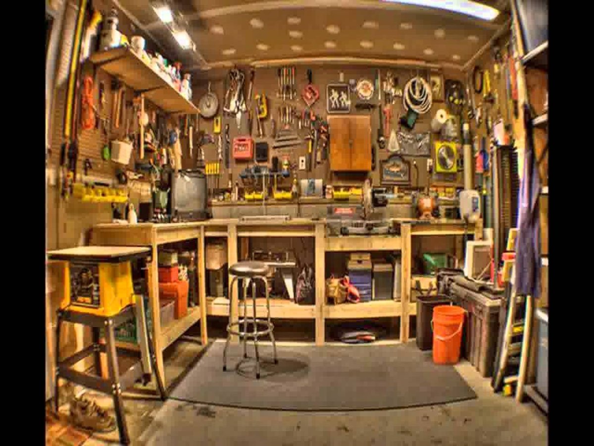 Обустройство мастерской в гараже