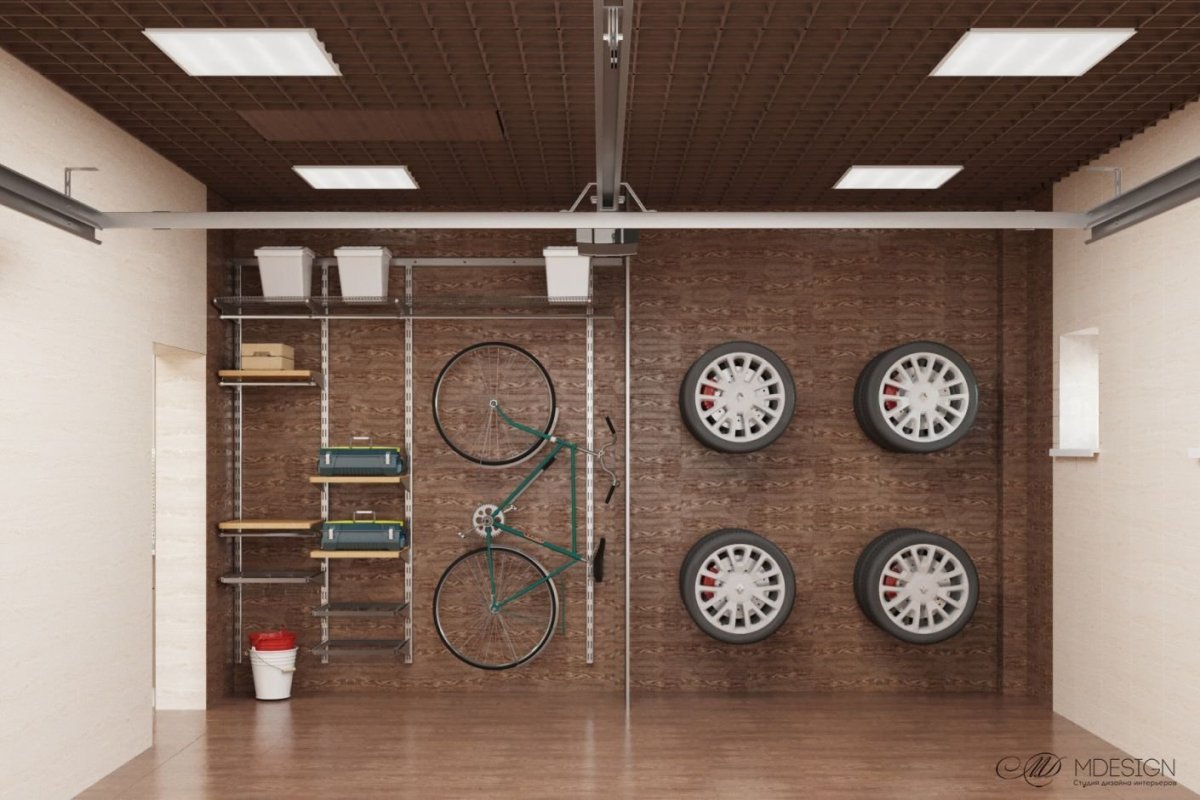 Гараж внутри