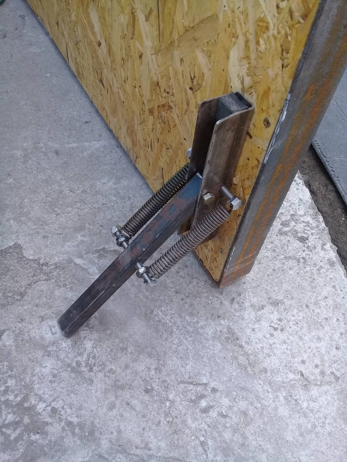 Гаражный Засов эксцентриковый поворотный