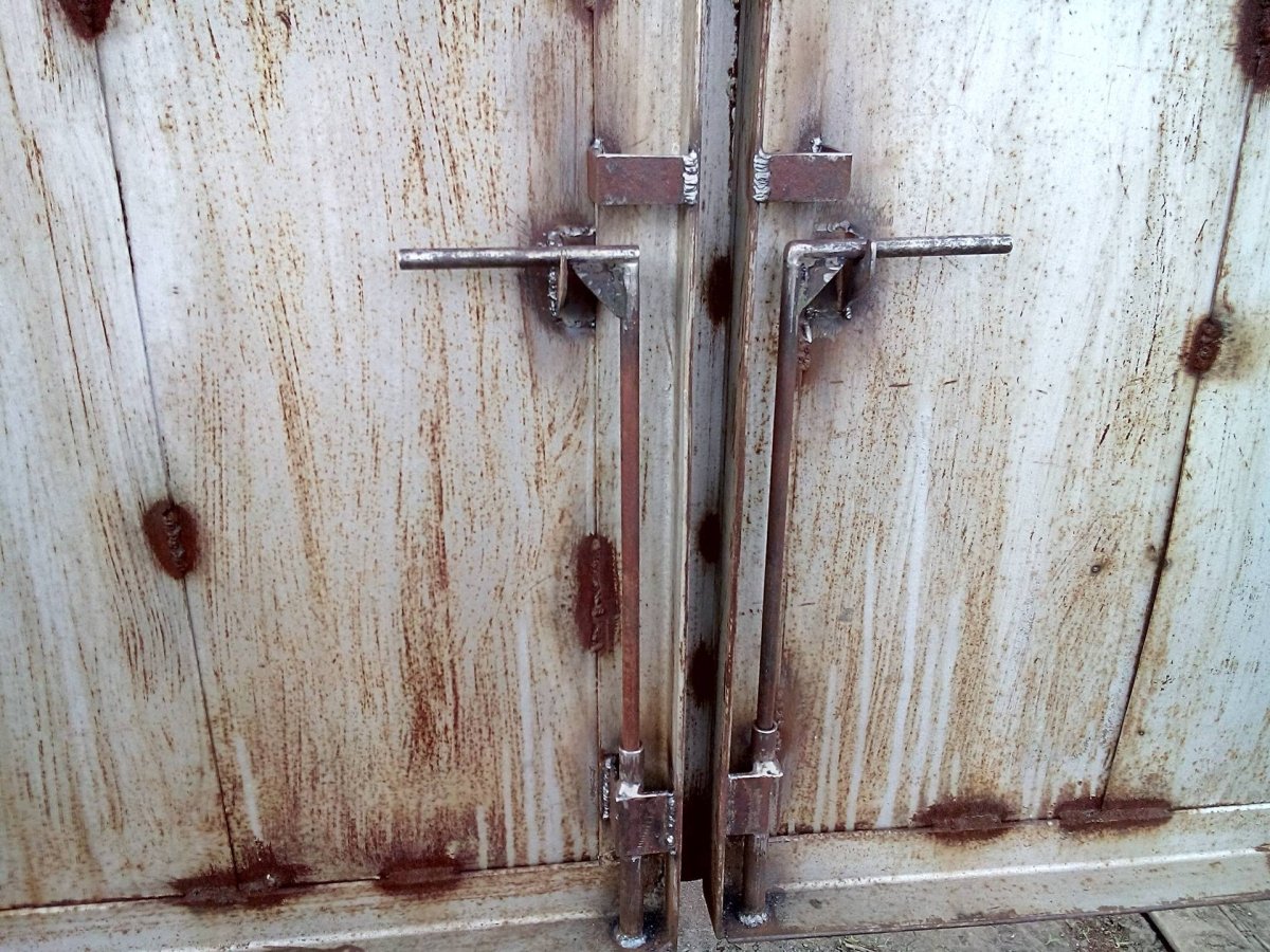 Двусторонний ригельный Засов