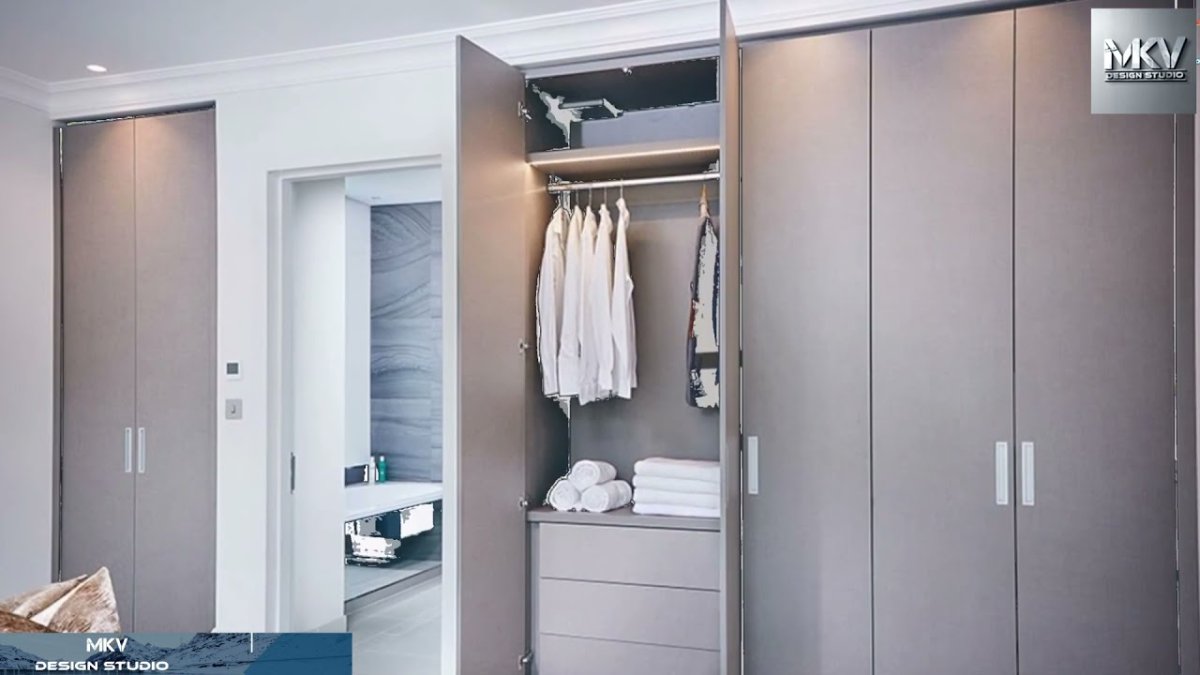 Встроенный шкаф в спальне