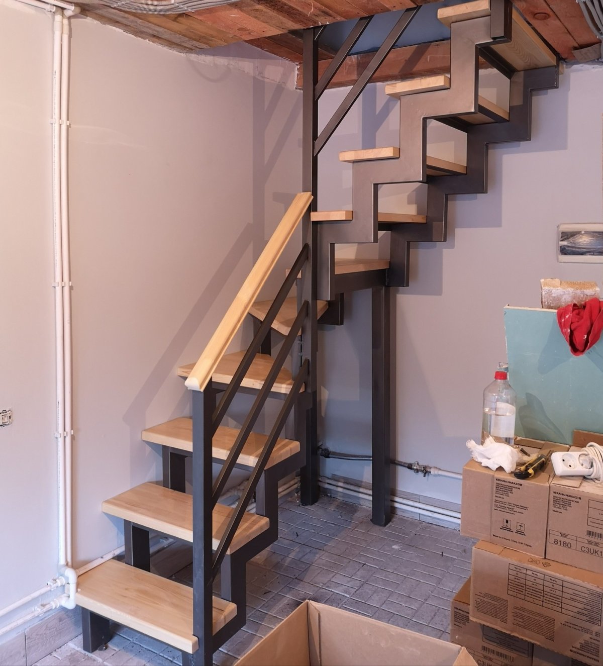 Лестница в гараж