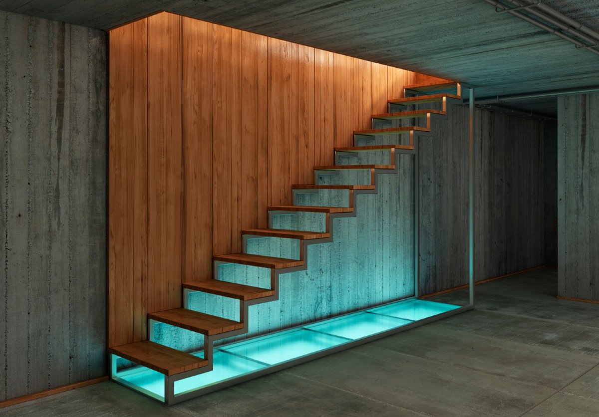 Лестница в подвал