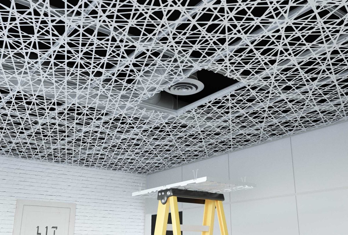 Ceiling Softgrid Wave