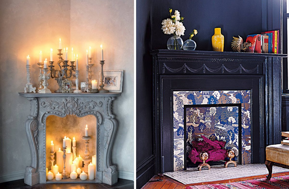 Декоративный камин