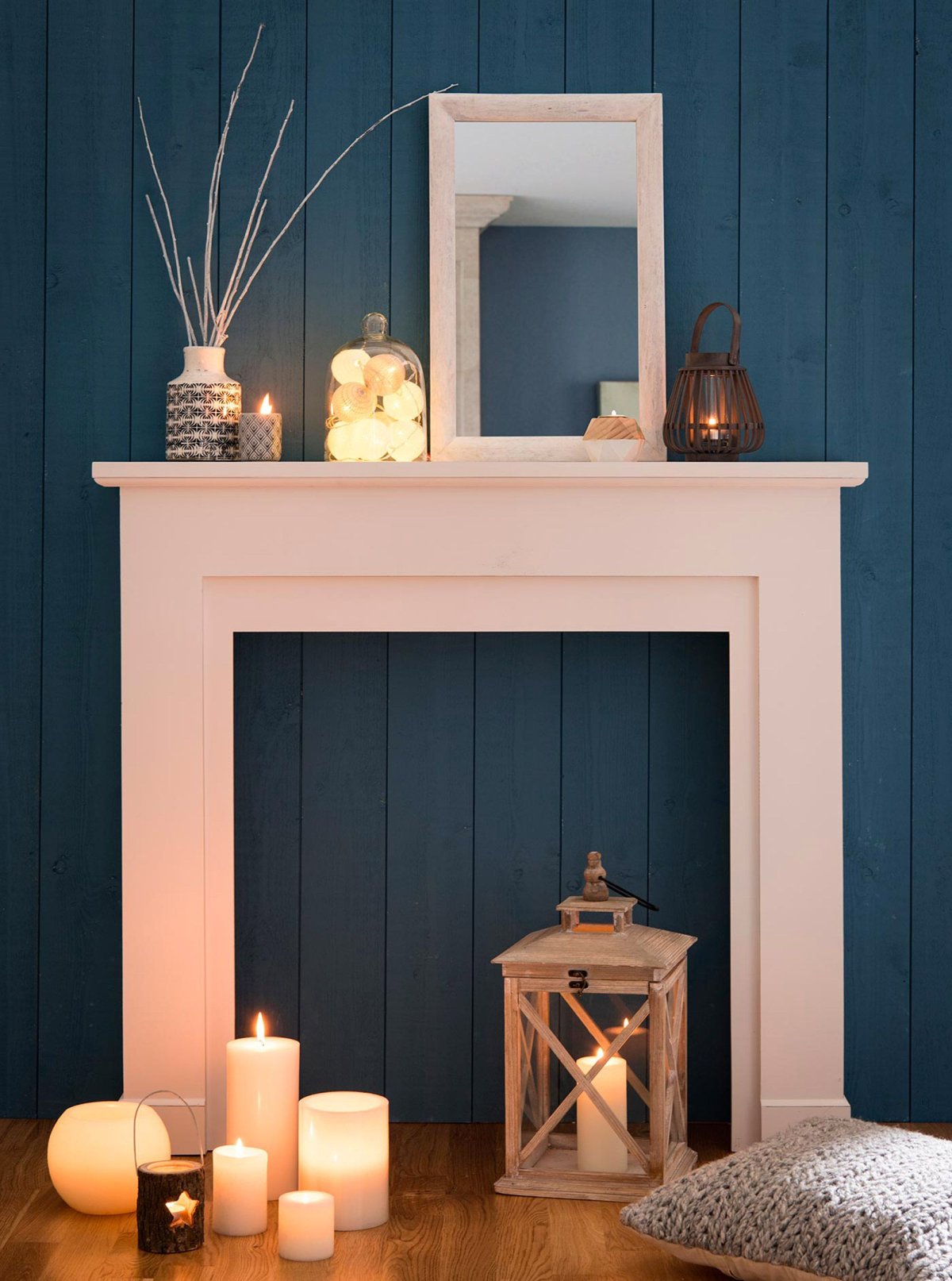 Камин в стиле хюгге