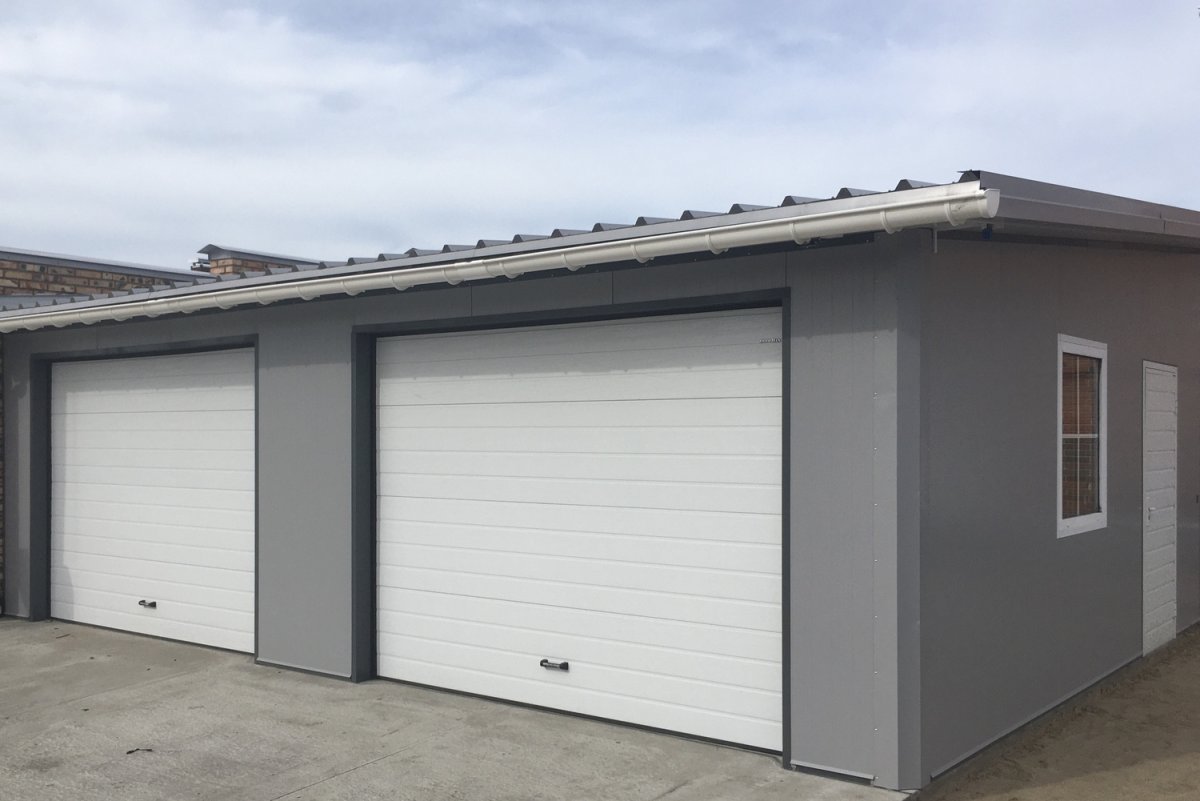 Гараж из сэндвич панелей 6х8 проекты