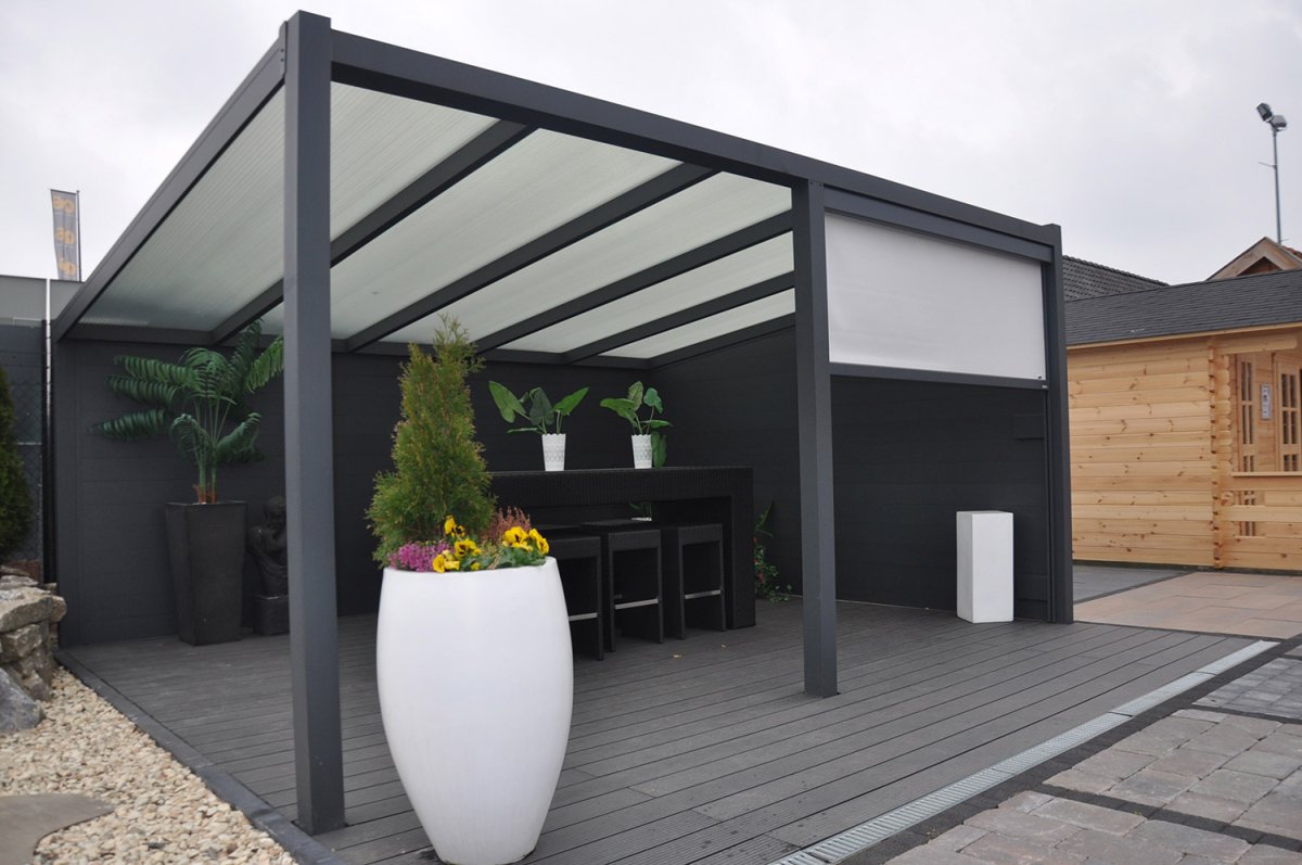 Навес 3x3.50 односкатный