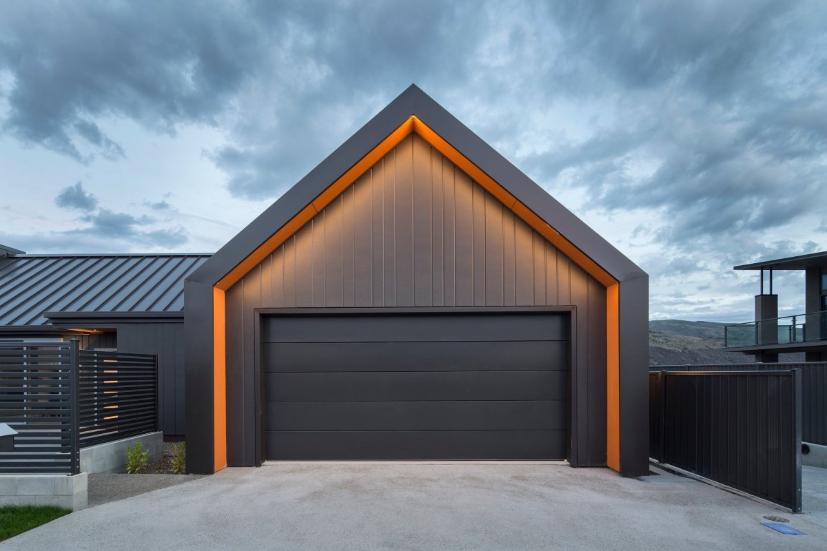 Гараж в стиле барнхаус