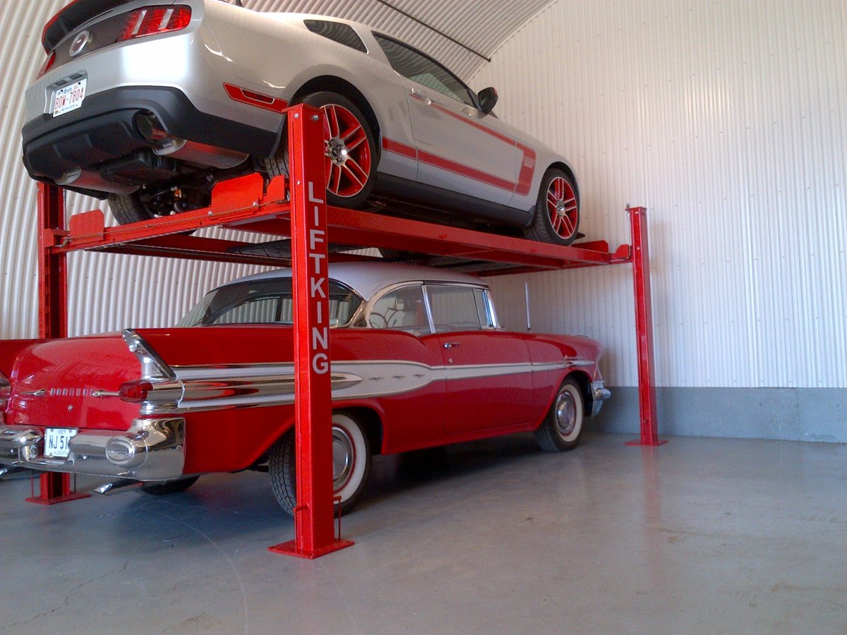 Многоуровневые парковочные подъемники