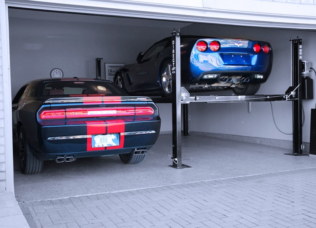 Подъемник для машины в гараж