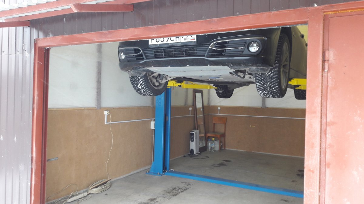 Подъемник в гараж 6х4