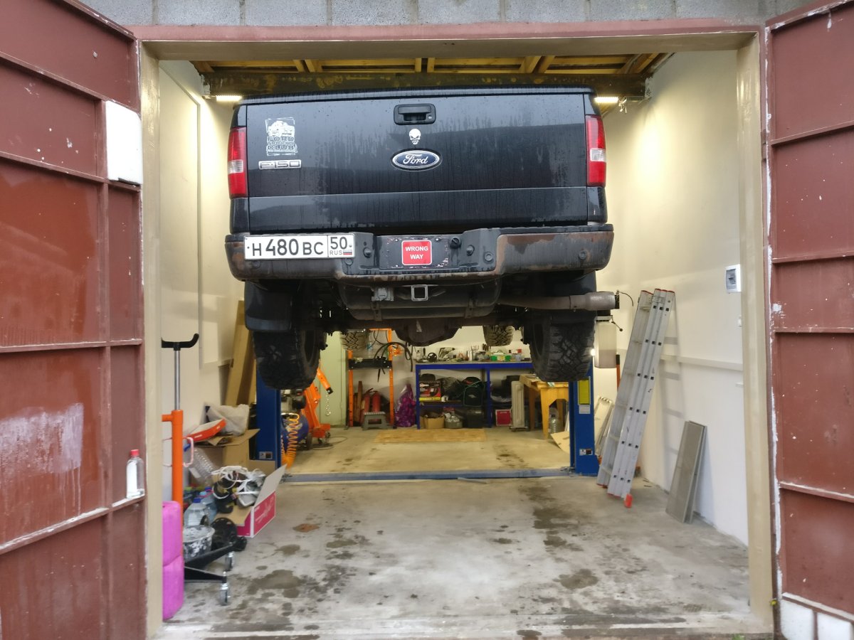 Подъемник для низкого гаража
