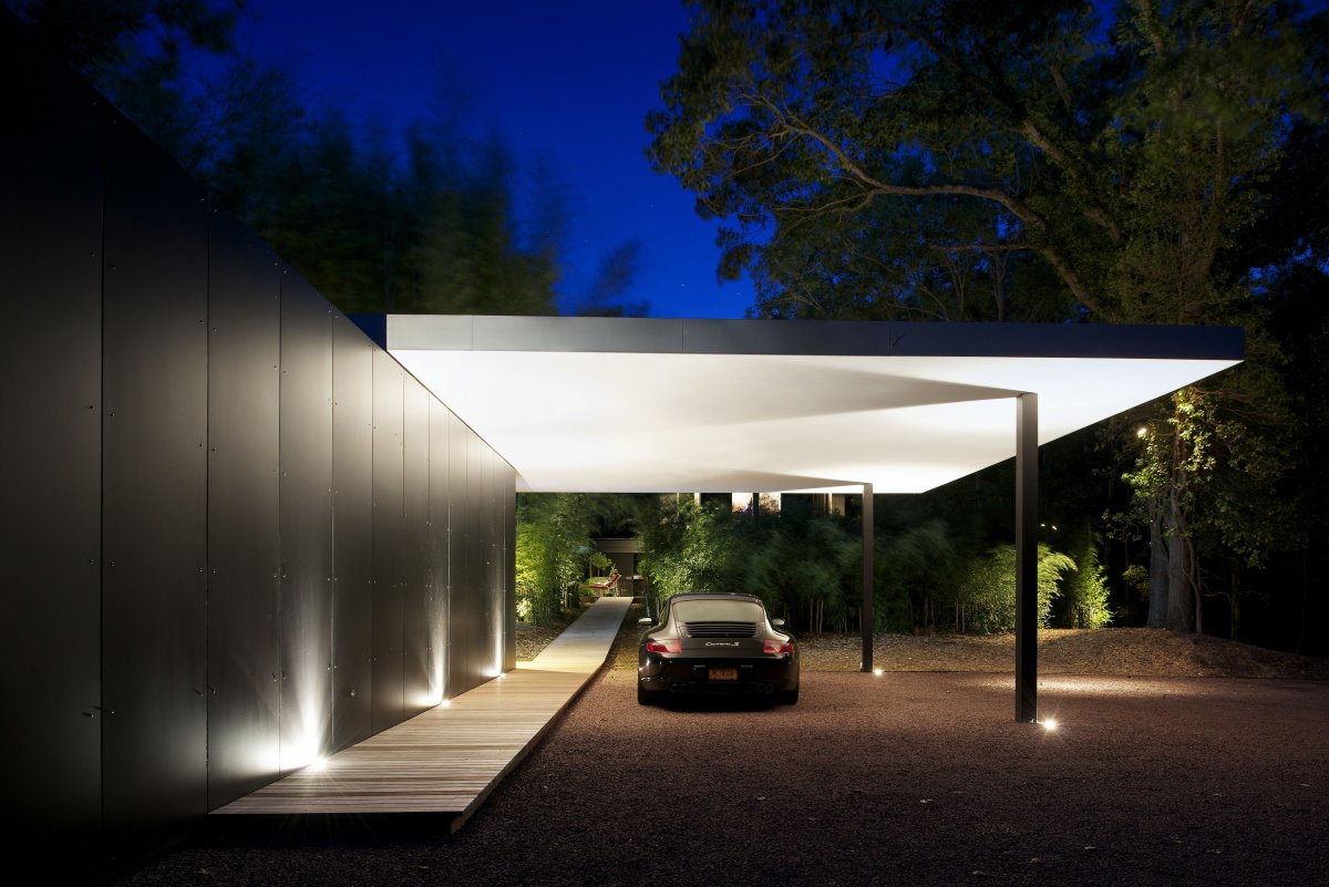 Современный навес для авто