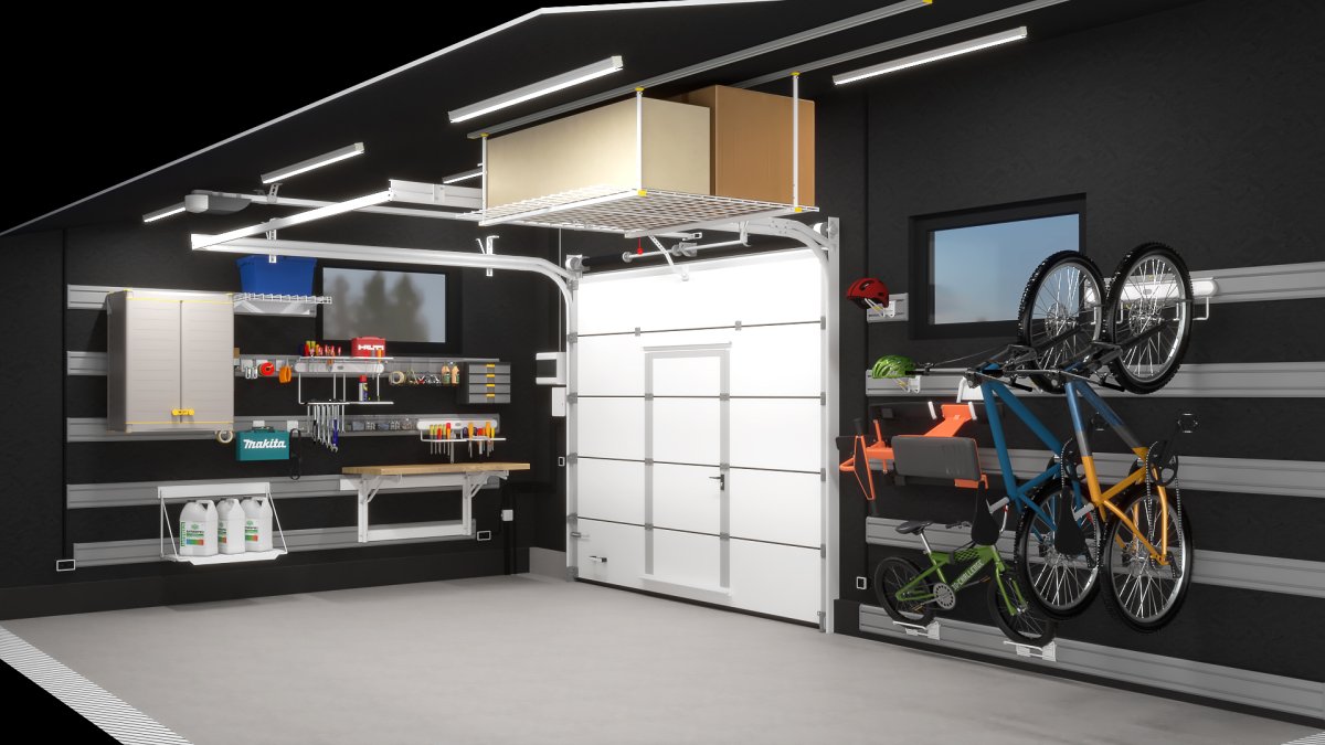 Дизайн гаража 35 кв м