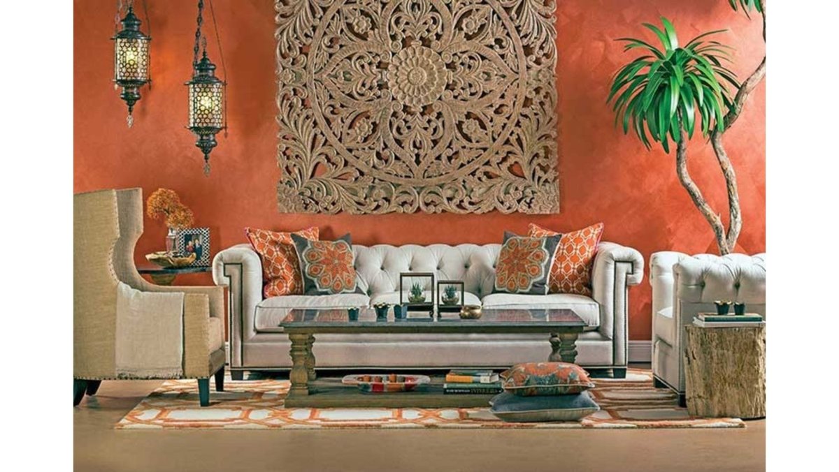 Обои Артекс этно в интерьере