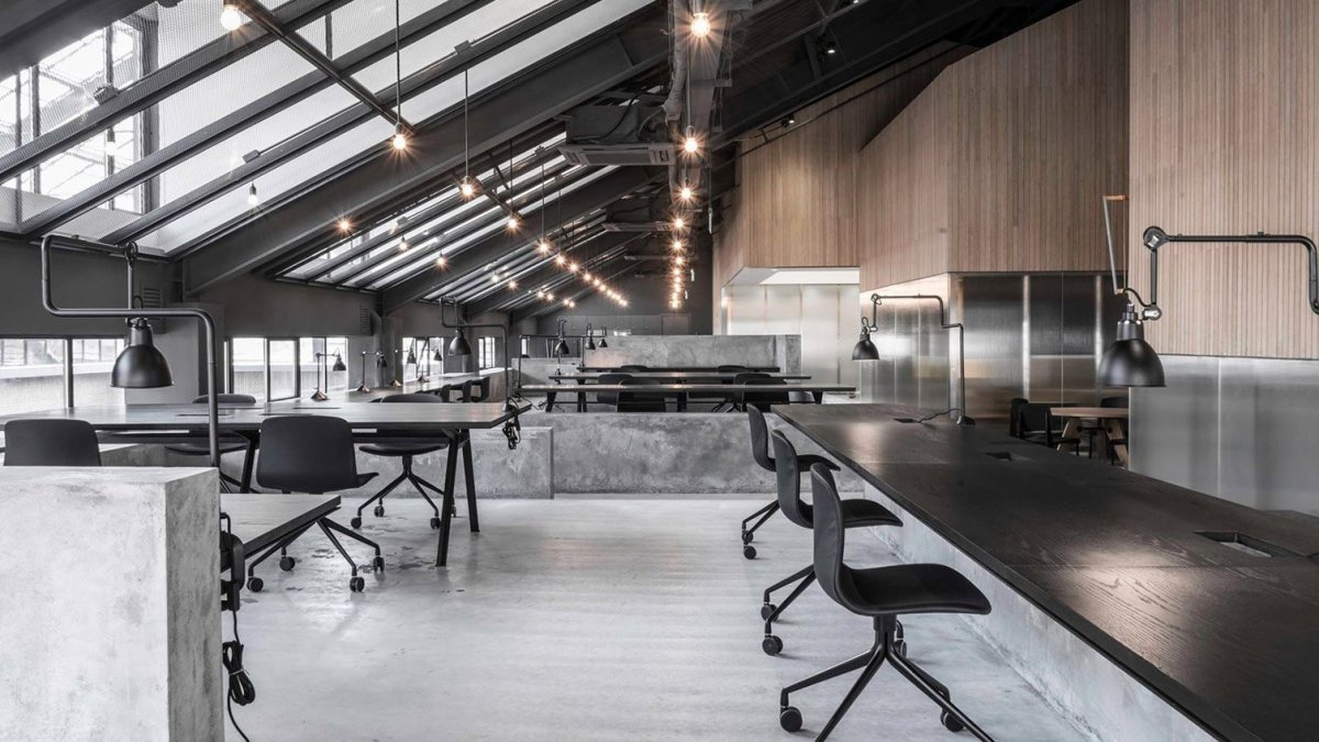 Производственное помещение в стиле лофт
