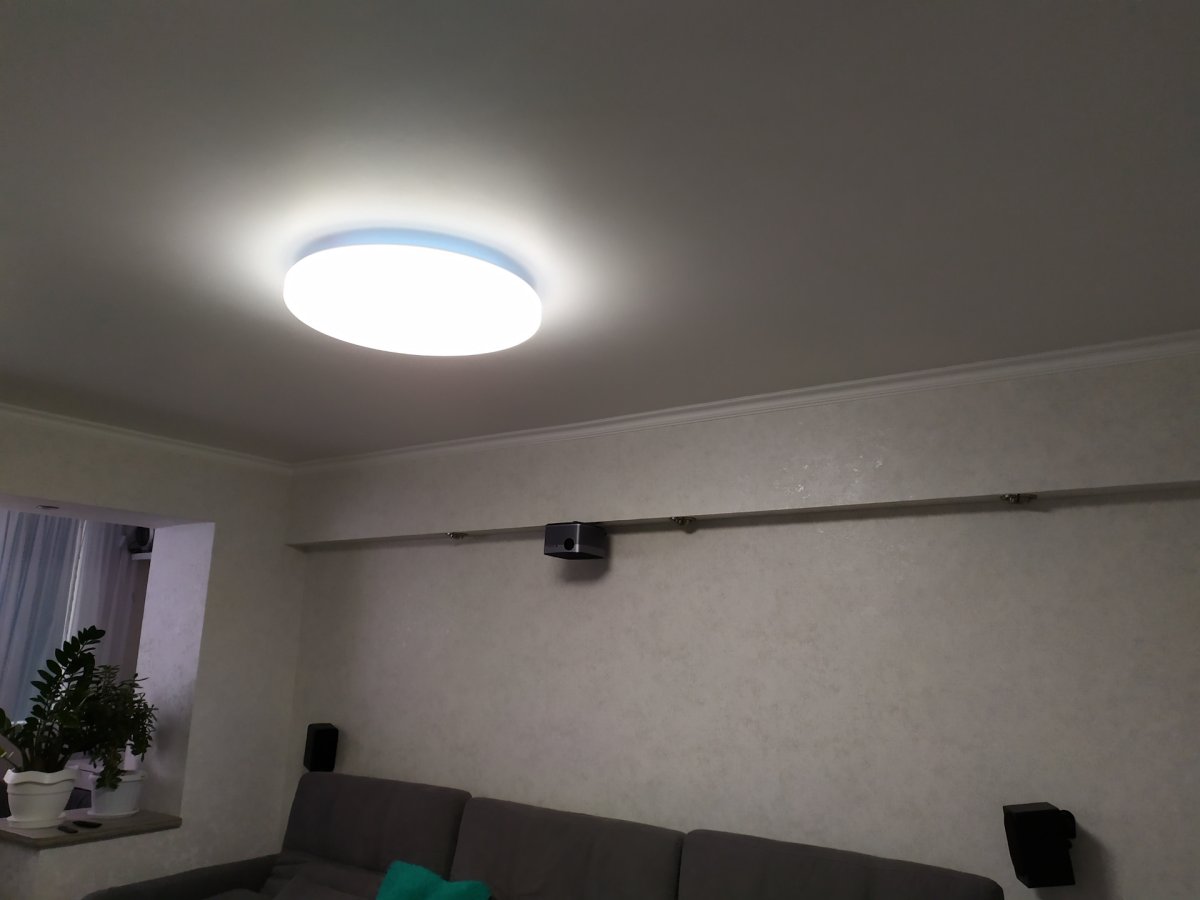 Софтбокс потолочный в интерьере