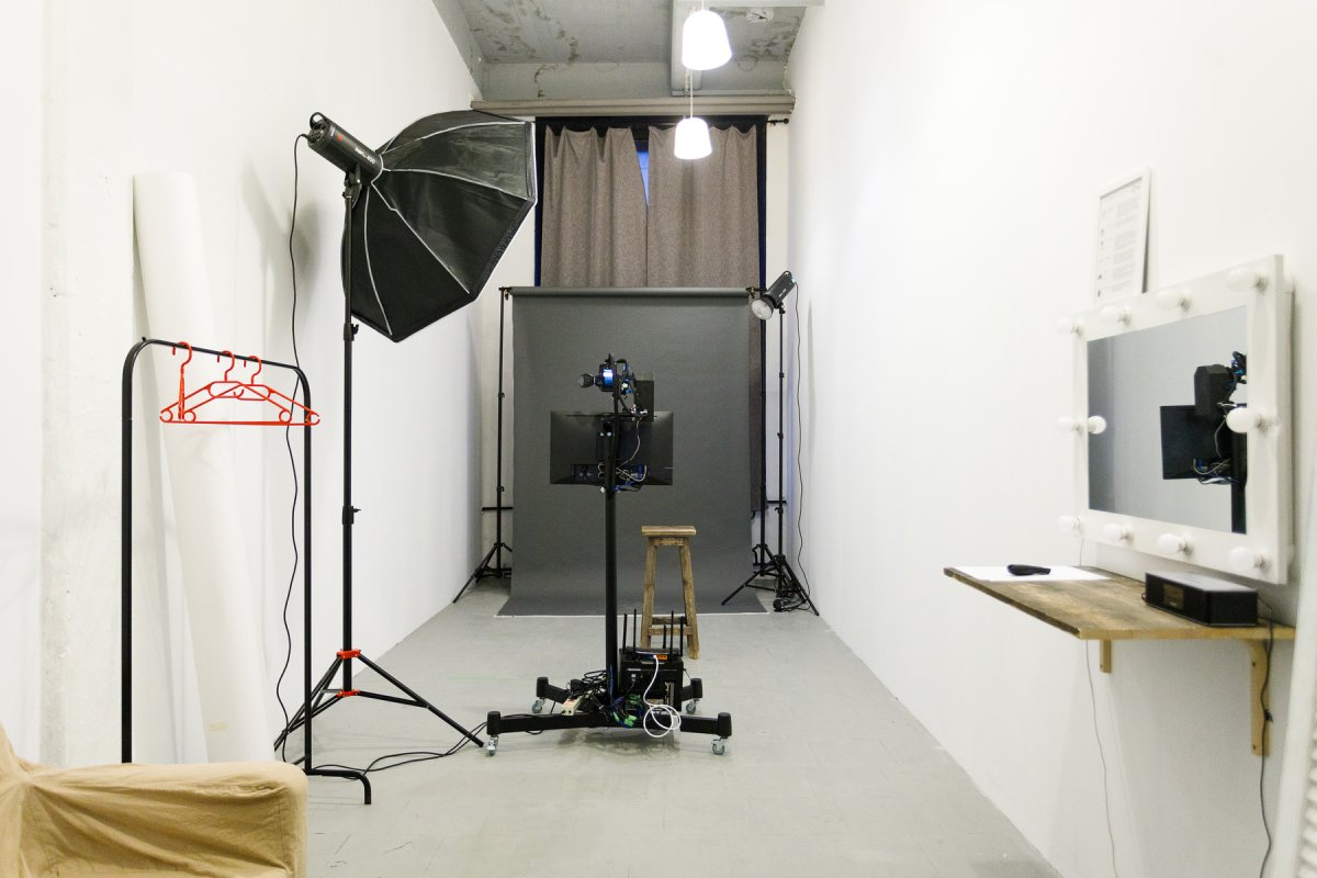 Софтбокс в студии