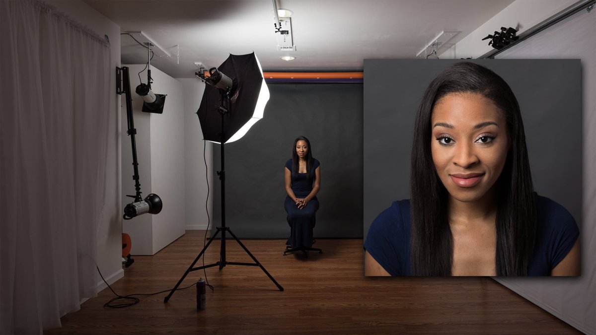 Софтбокс в студии