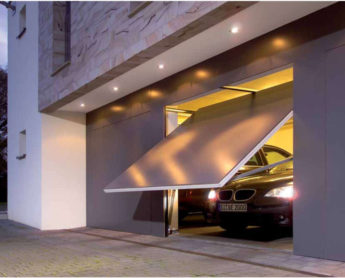 Подъемно-поворотные ворота Berry