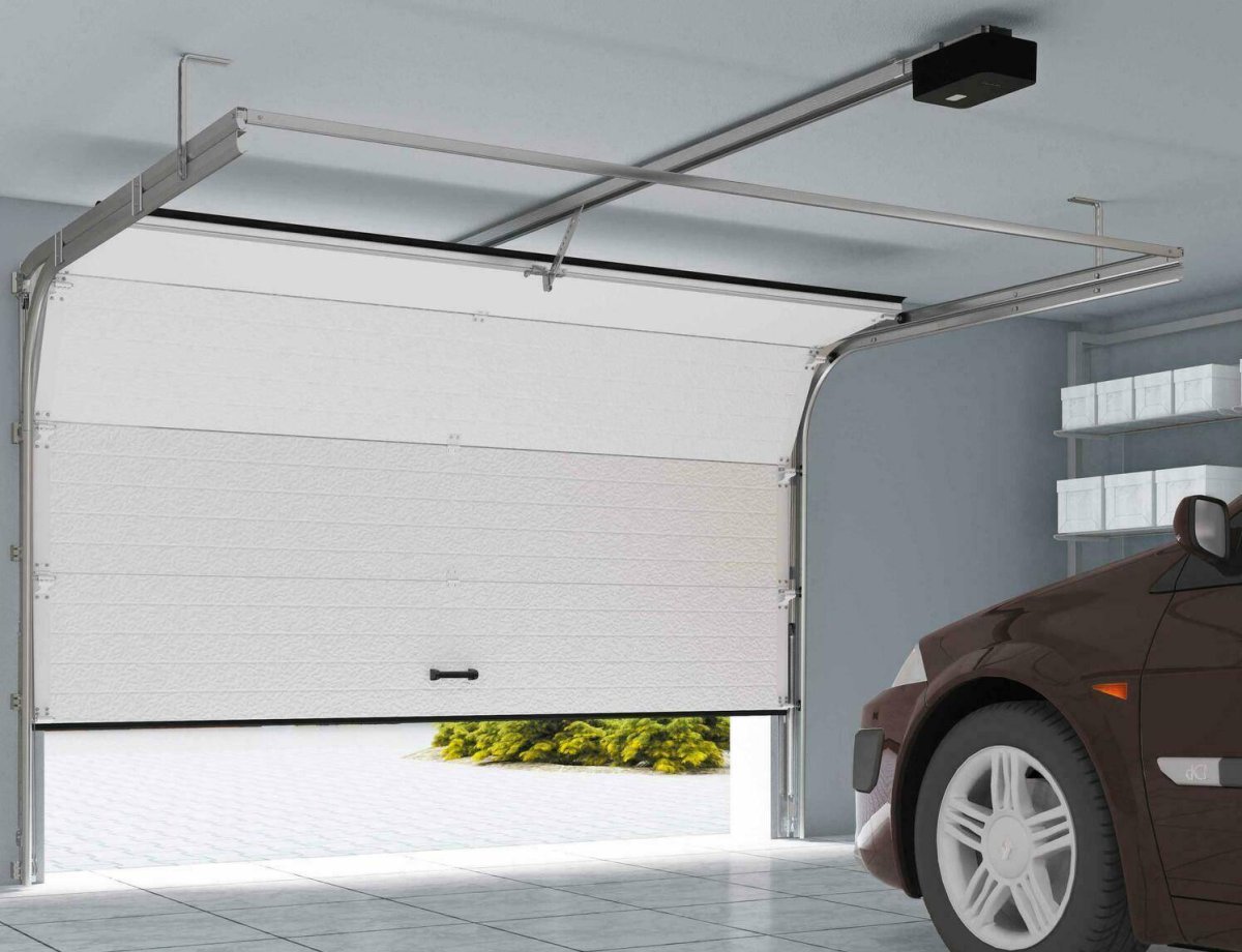 Секционные ворота Дорхан Люкс 01