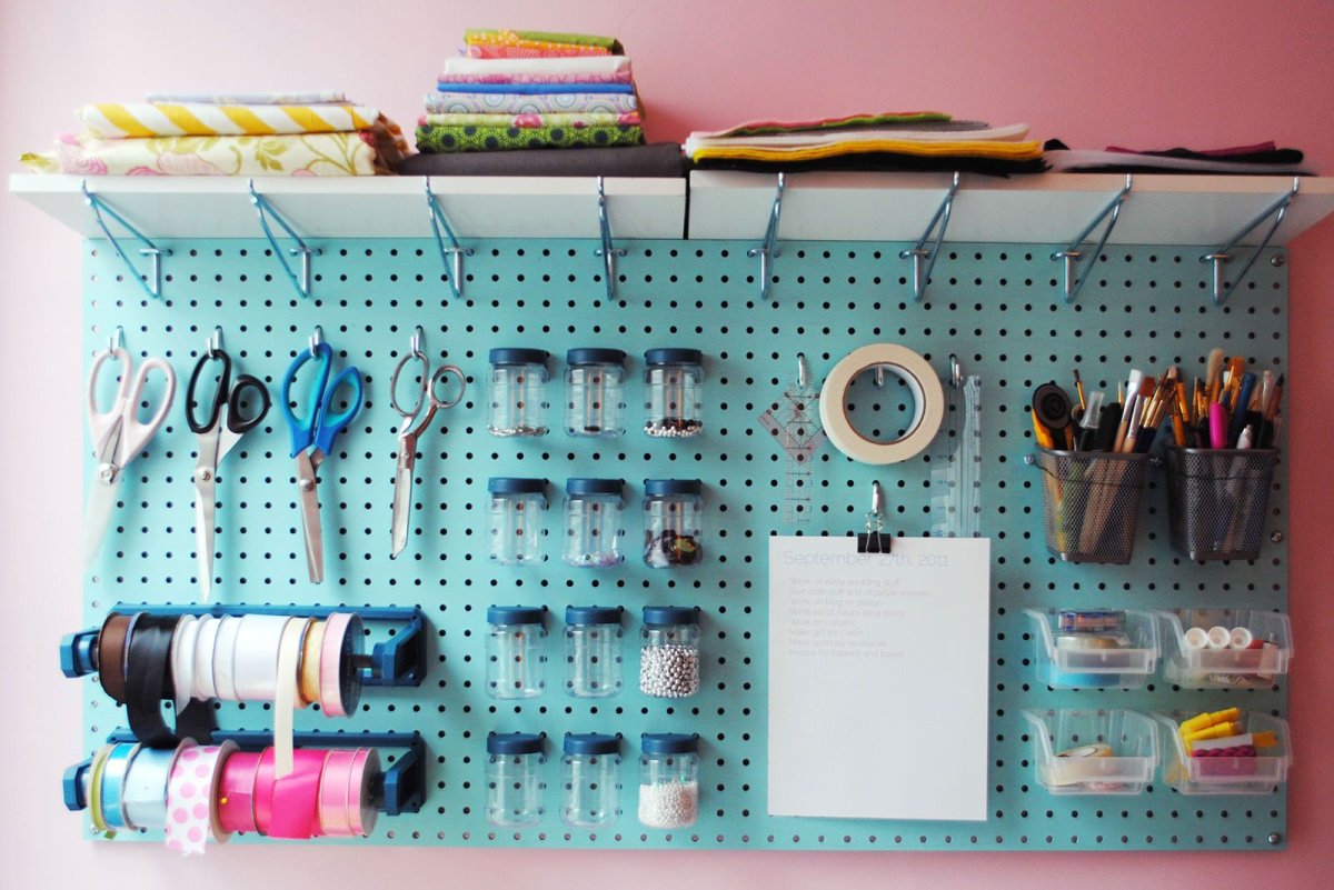 Настенный органайзер для швеи