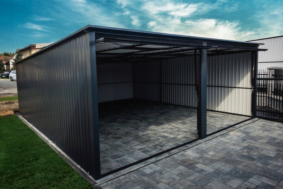 Гараж металлический