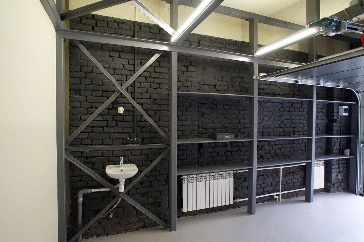 Гараж в стиле лофт
