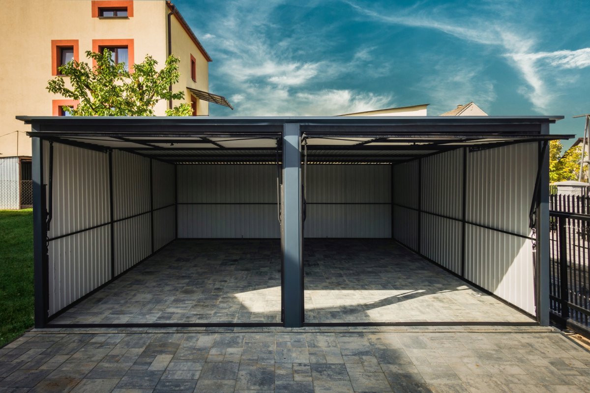 Металлокаркас для гаража