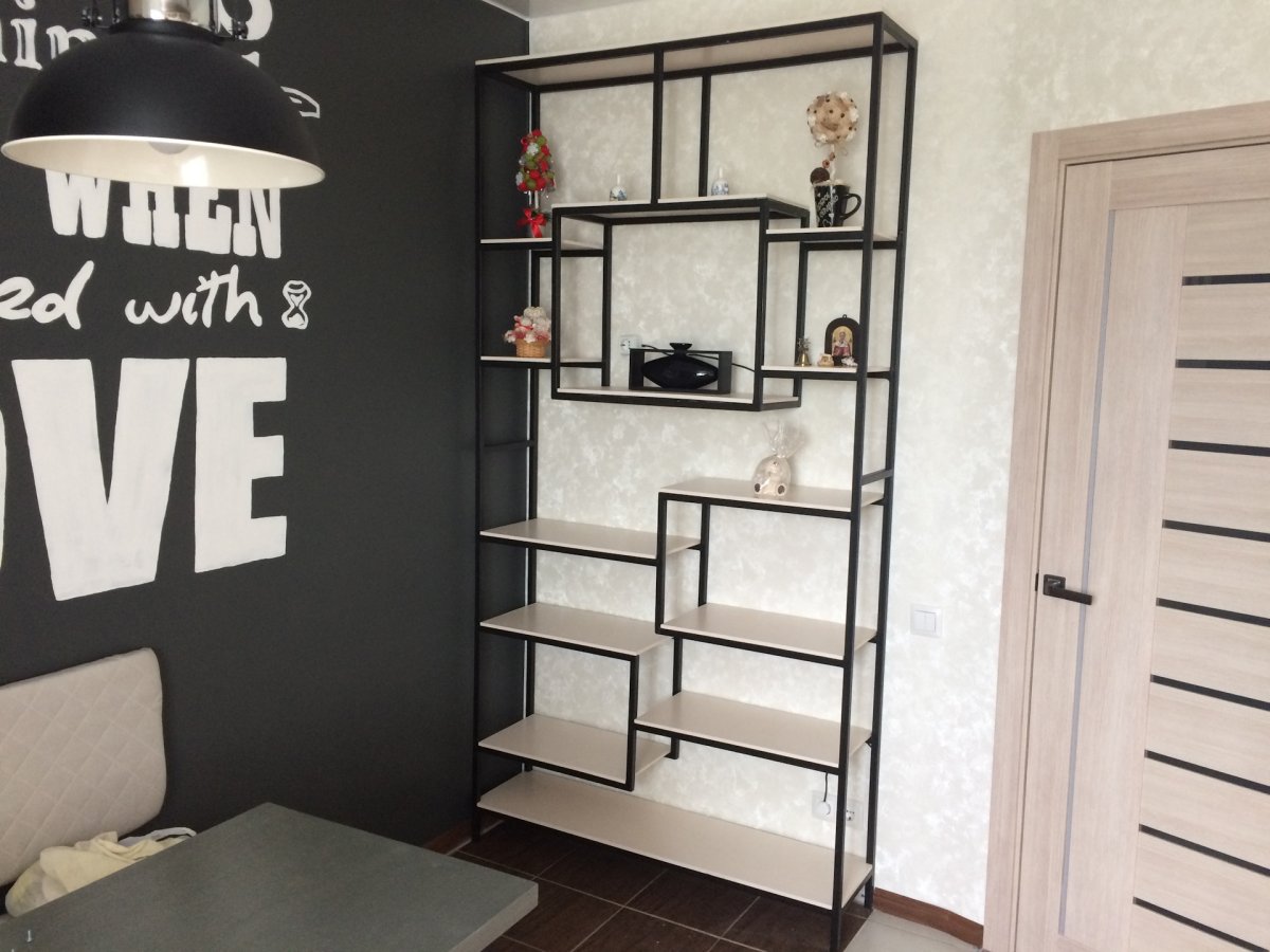 Стеллаж в стиле лофт