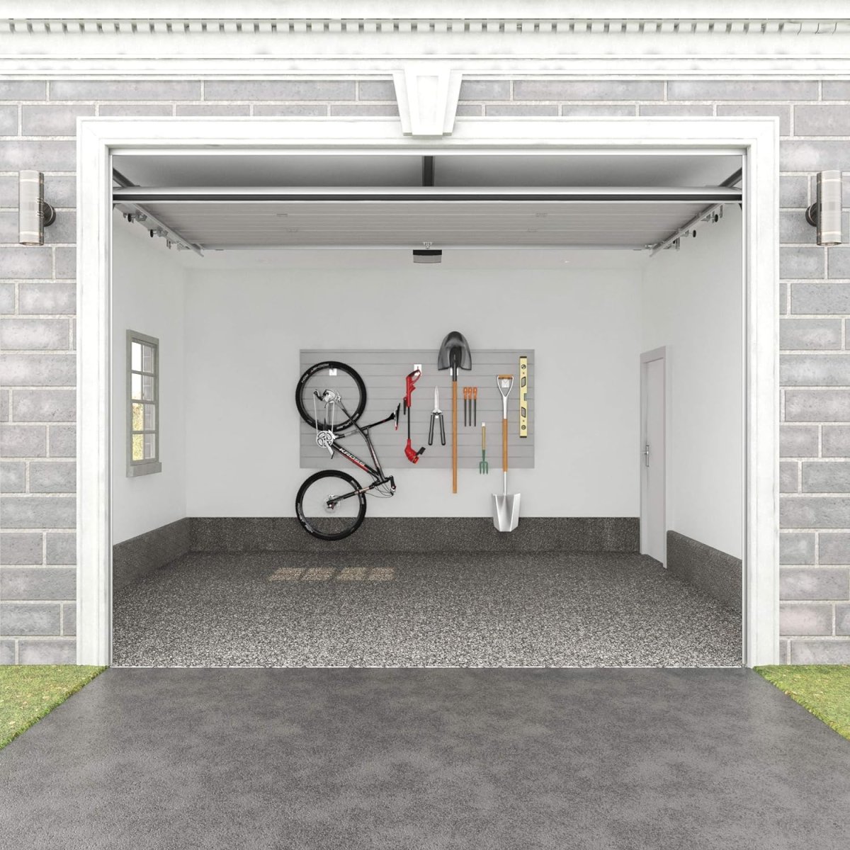 Рабочее пространство в гараже