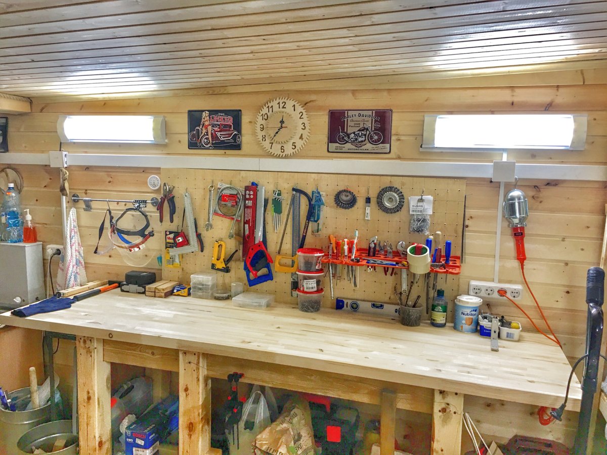 Обустройство столярной мастерской