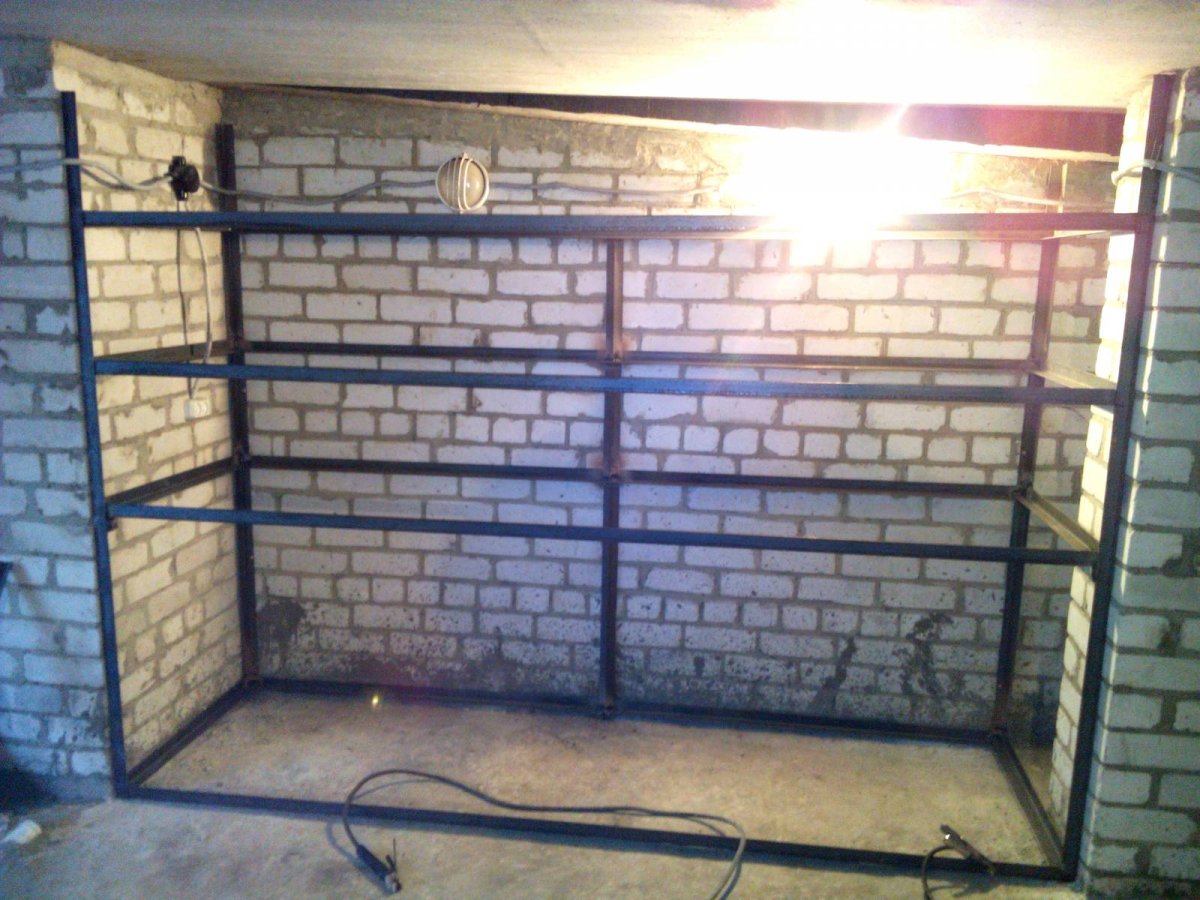 Стеллажи металлические для гаража