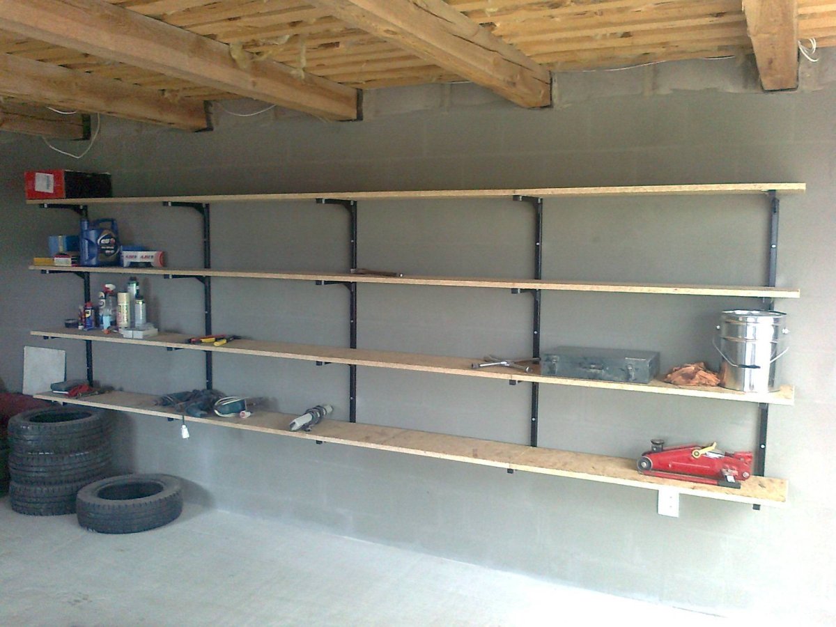 Стеллаж в гараж