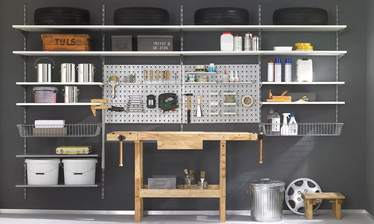 Стеллаж в гараж