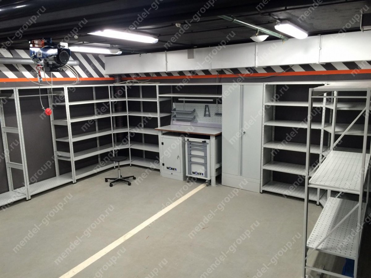 Стеллажи металлические для гаража