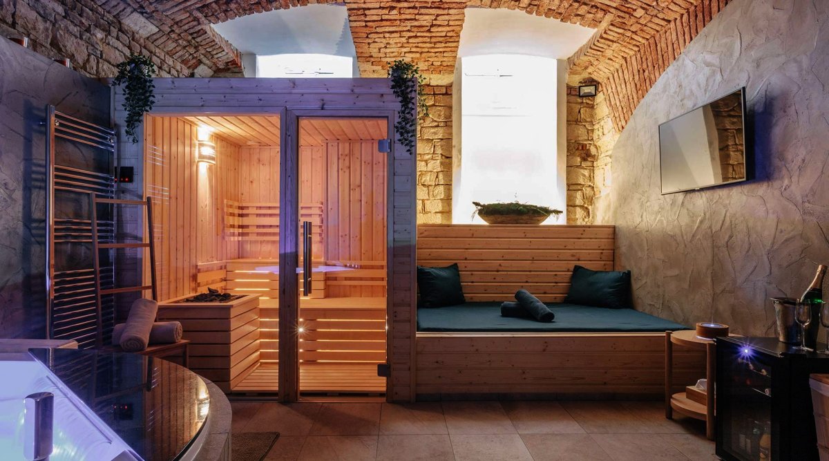 Сауна в квартире в ванной