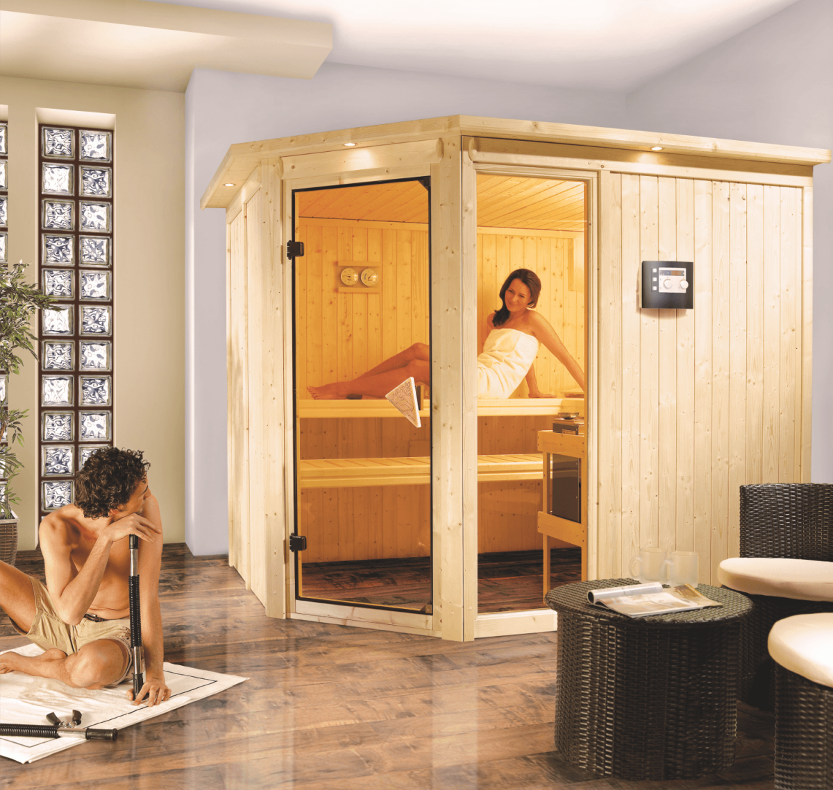 Шведские сауны для квартиры