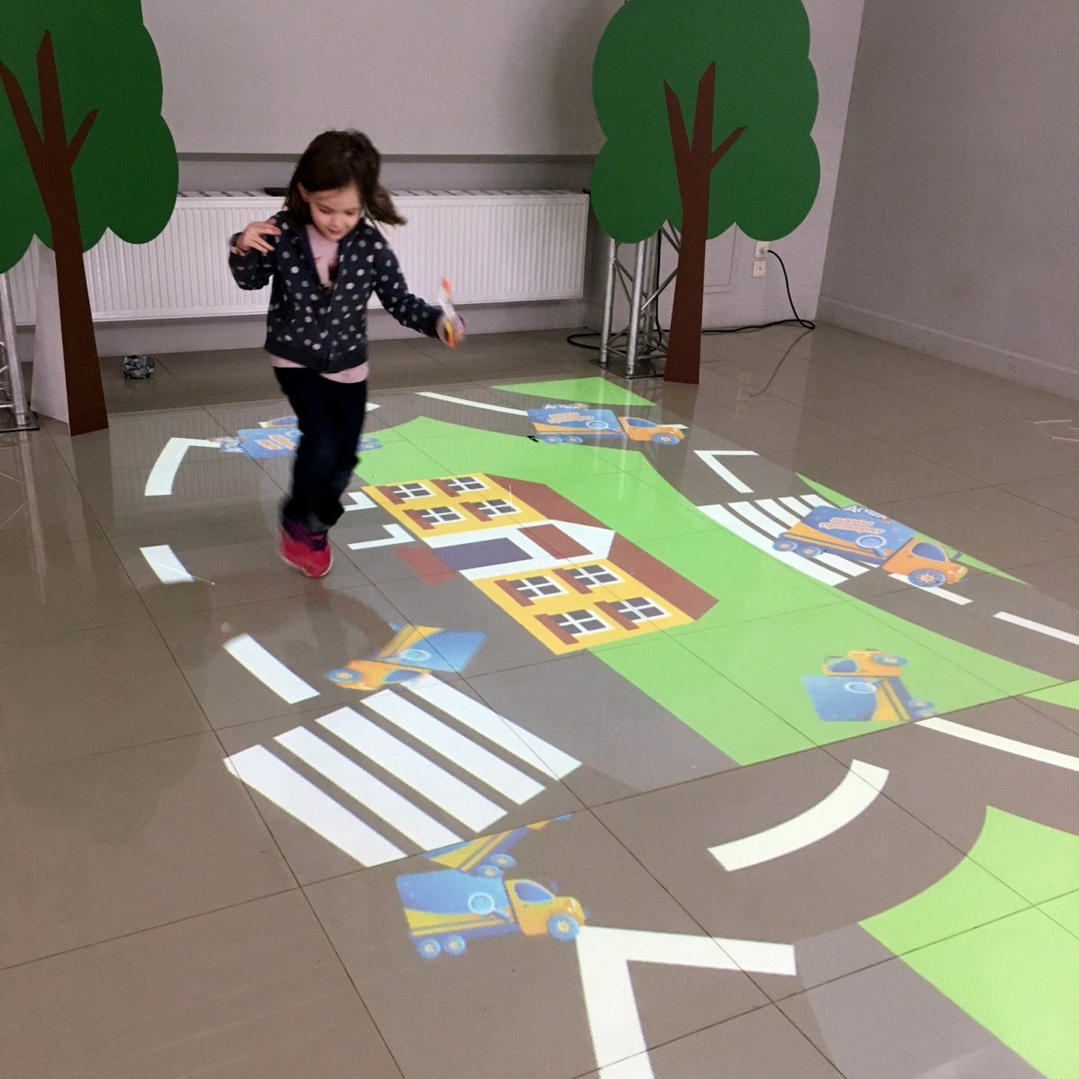 Интерактивный пол для детского сада
