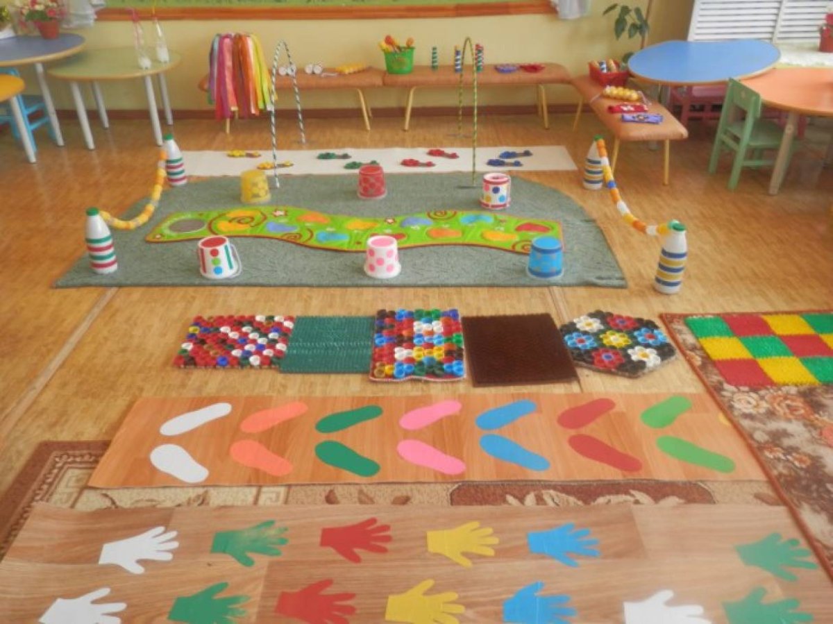 Дорожки для физкультуры в детском саду