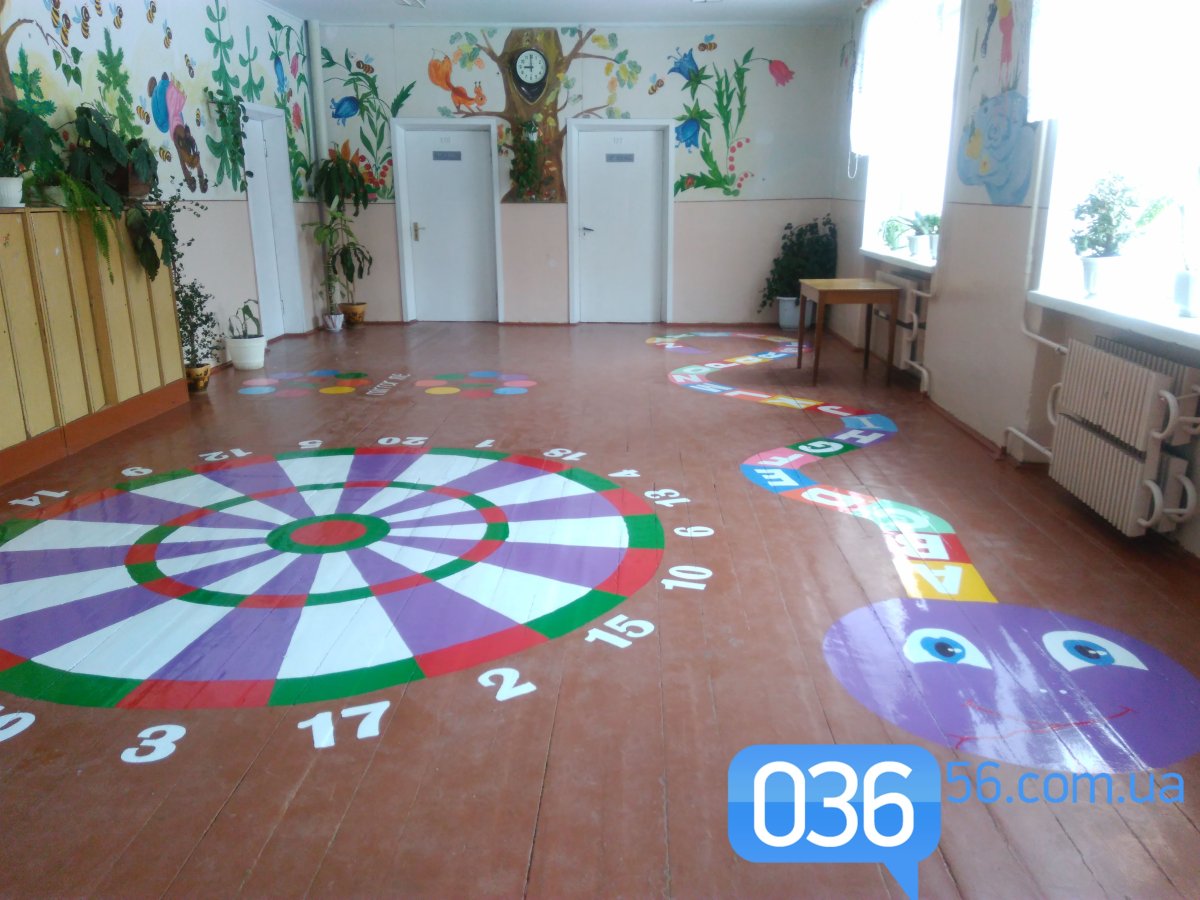 Коридор в детском саду